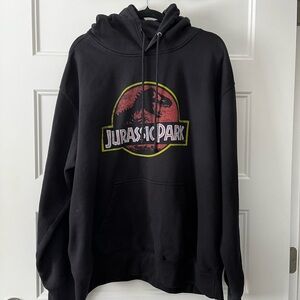 Universal Studios Black Jurassic Park Hoodie | XXL